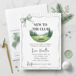 Invitation Nouveau dans l'Invitation de Baby Shower Club,