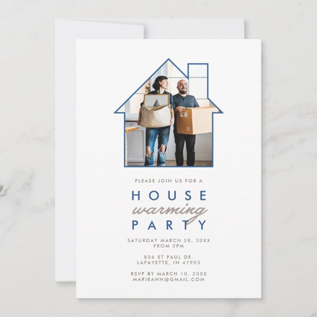 Invitation Nouveau parti pour le réchauffement des foyers (Devant)