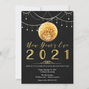 Invitation Nouvel An Réveillé Invitations, Nouvel An