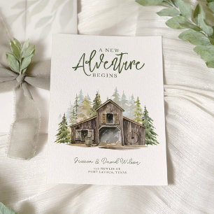 Invitation Nouvelle aventure commence Nouvelle maison Moving 