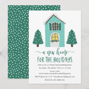 Invitation Nouvelle Maison Pour Les Vacances Ménage Virtuel