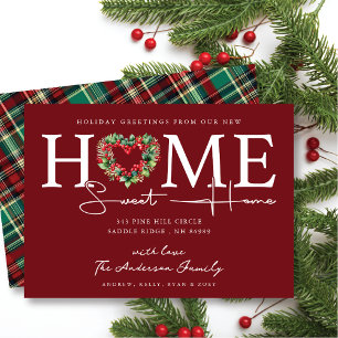 Invitation Nouvelle maison Sweet Home Vacances Moving Faire-p