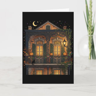 Invitation Nouvelle-Orléans quartier français Halloween