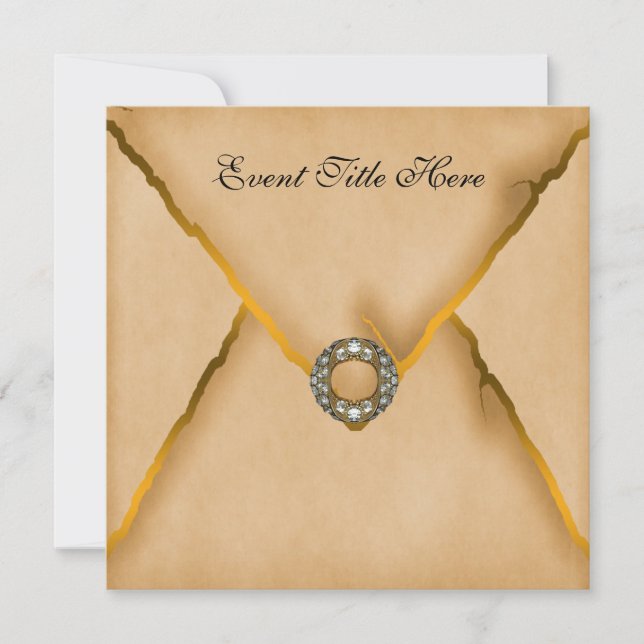 Invitation Nouvelles années faites sur commande ornées de (Devant)