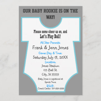 Invitation novice de baby shower