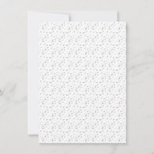 Invitation Nuage horizontal, gris