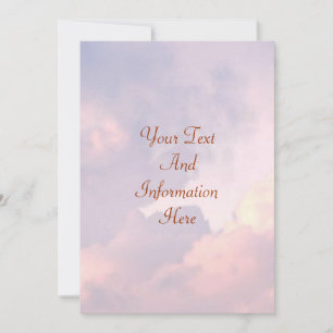 Invitation nuages