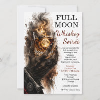 Nuit de cocktail au whisky Loup-Garou Halloween
