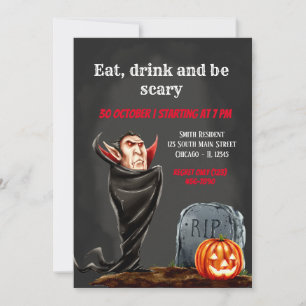 Invitation Nuit Spooktaculaire