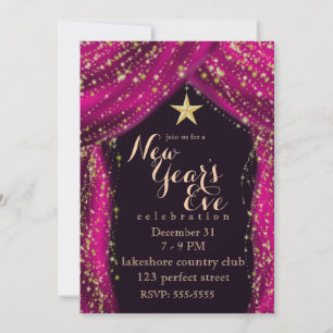 Invitation Nuits arabes Réveillon du Nouvel An