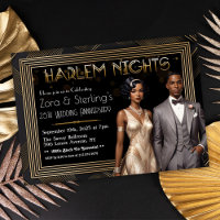 Nuits de Harlem Mariage Anniversaire Afro-Américai