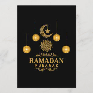 Invitation Nuits élégantes de Ramadan - Eid Moubarak 2026