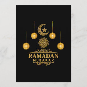 Invitation Nuits élégantes de Ramadan - Eid Moubarak 2026 Vac