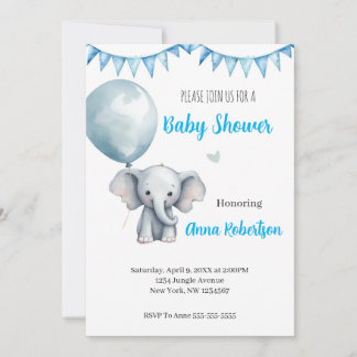 Invitation numérique baby shower