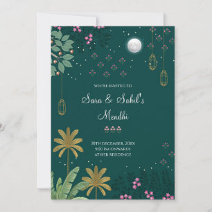 Invitation numérique Mehndi & Invitation Mehendi