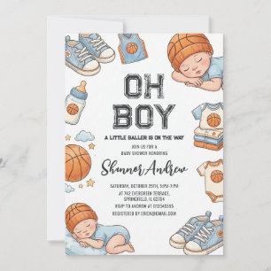 Invitation numérique personnalisée pour Baby Showe