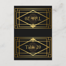 Numéro de table, Mariage, Réunion, Grand Gatsby, n
