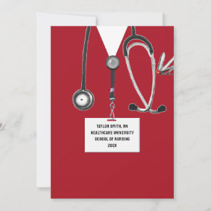 Invitation Nursing School Graduation