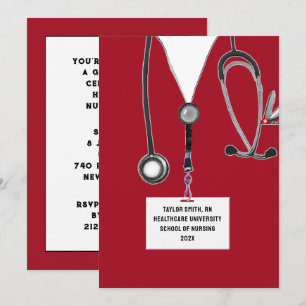 Invitation Nursing School Graduation
