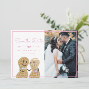 Invitation Nuts Sur Chacun Des Deux Photo Enregistrer La Date