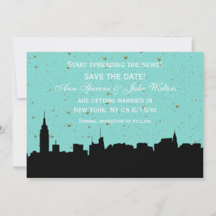 Invitation NYC Wide Silhouette do-it-yourself BG Color Enregi