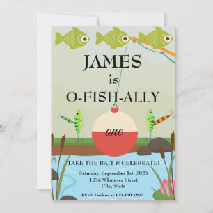 Invitation O-Fish-Ally 1er anniversaire