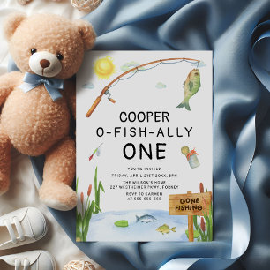 Invitation O-Fish-Ally Une pêche rustique 1er anniversaire
