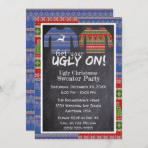 Obtenez votre laide sur Knit Christmas Sweat Party