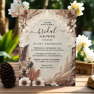 Invitation Obtenir Automne Papier Papier Papier Recyclé Papie