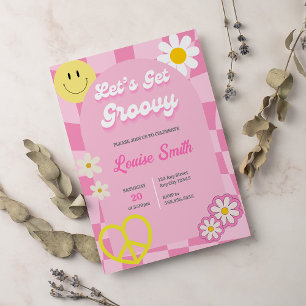 Invitation Obtenons Super Arch Girl Anniversaire