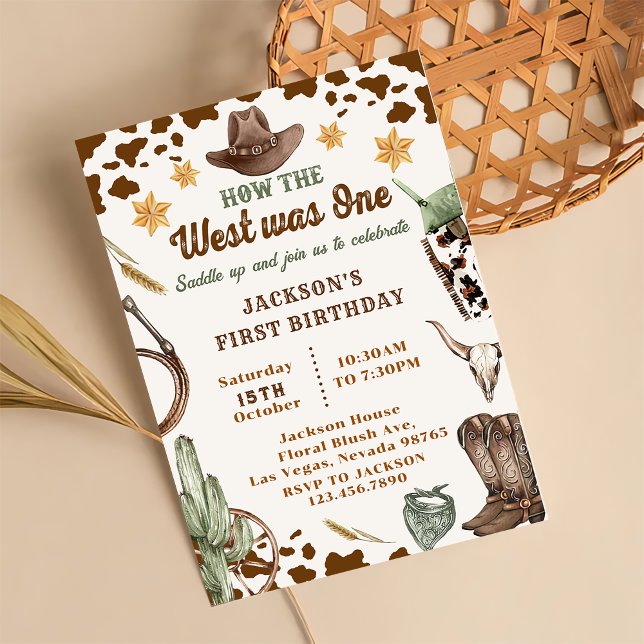 Invitation Occident : L'Occident A Été Un Premier Anniversair (Créateur téléchargé)
