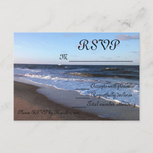 Invitation Océan et plage