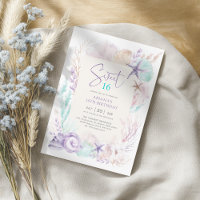 Océan sous la mer Sirène douce 16 Anniversaire