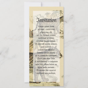 Invitation Ocelte Vintage