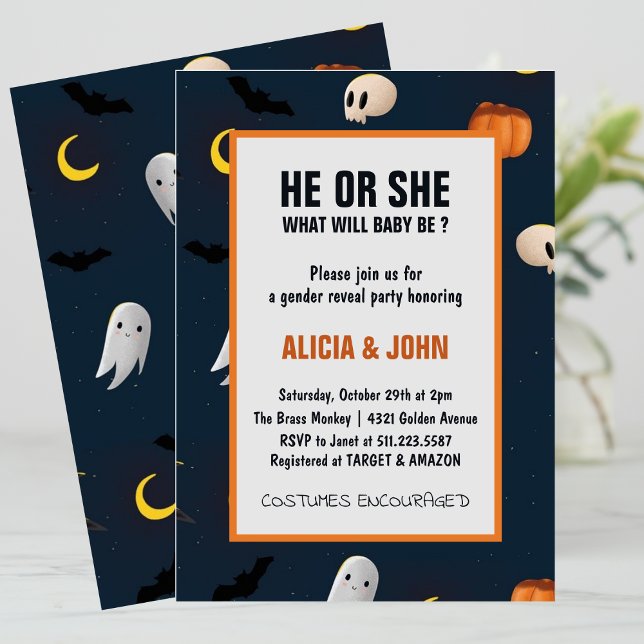 Invitation Octobre Il ou Elle Halloween genre révéler (October-He-or-She-Halloween-gender-reveal-Invitation-1)