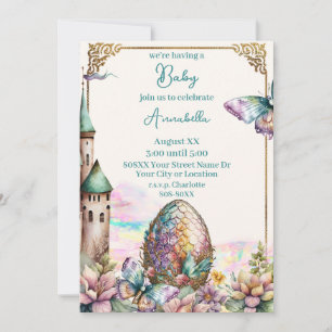 Invitation Œuf de bébé dragon de conte de fée