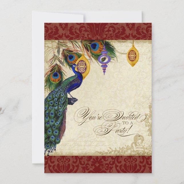 Invitation officielle à la fête de fin d'année sur (Devant)