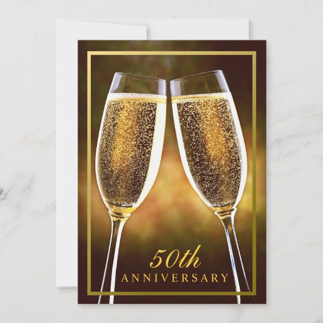 Invitation officielle du 50e anniversaire (Devant)