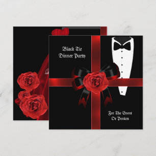 Invitation officielle pour un dîner de gala en smo