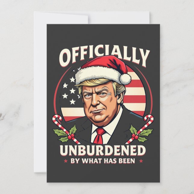 Invitation Officiellement Inoccupé Par Ce Qui A Été Trump 47è (Devant)