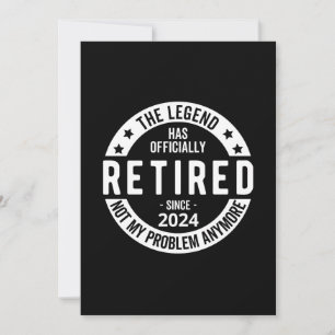 Invitation officiellement retraité 2024