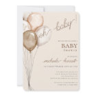 Oh Baby Boho Balloon Sexe Baby shower neutre