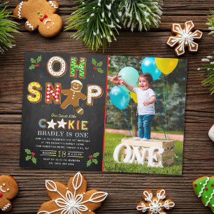 Invitation Oh, Snap ! Gingerbread Cookie N'importe quel âge A