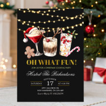 Oh What Fun Christmas Cocktail Party