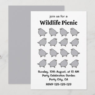 Invitation Oiseaux