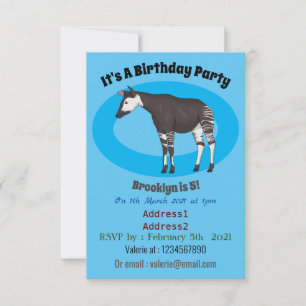 Invitation Okapi