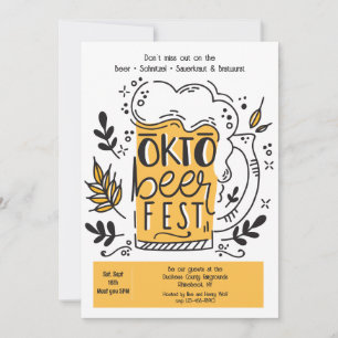 Invitation Oktoberfest