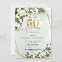 Olive vert cadre or blanc rose 50e anniversaire