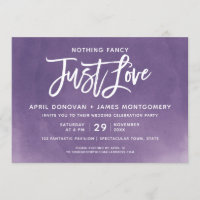 Ombre Rien De Fancy Just Love Brush Typographie