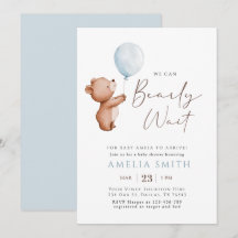 On Peut Attendre Le Baby shower De Ballons Ours En